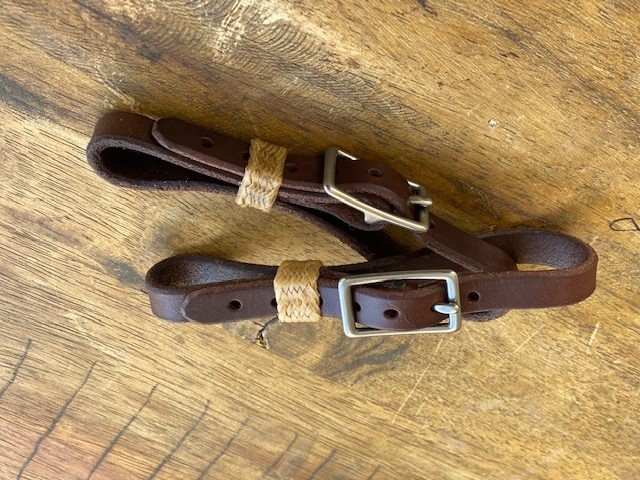 Leather Rein Connectors - The Saddle House