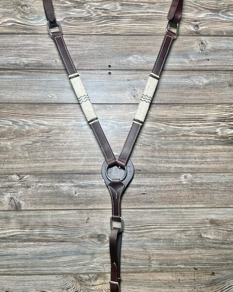 Cowperson Tack Silver Concho Breastcollar - The Saddle House