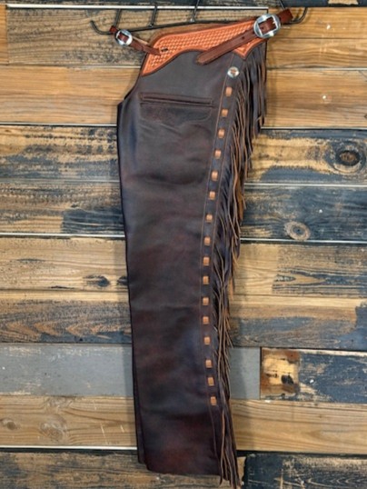 Saddle House Shotgun Chaps - Small