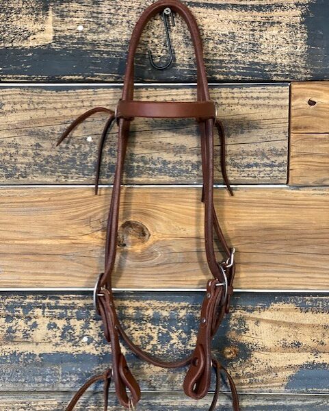 Double Buckle Browband Headstall
