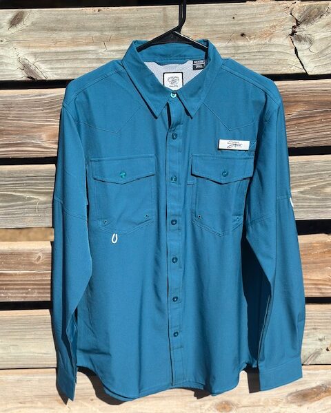 *NEW Saddle House Performance Shirt - Teal